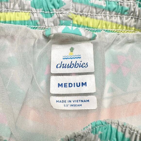 Chubbies | Men | The En Fuegos Pastel Aztec 5.5 Inch Lined Swim Trunks | Medium - Picture 7 of 14